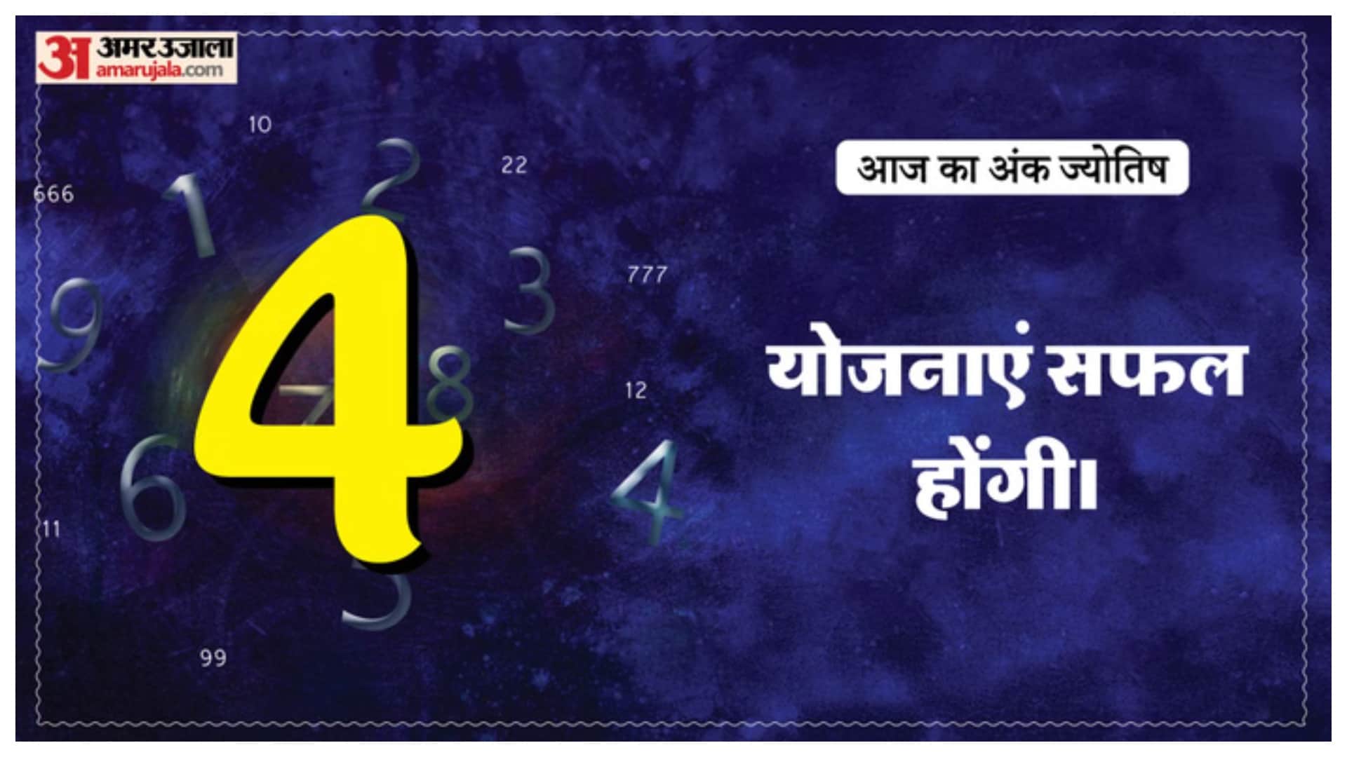 Today Numerology Prediction 23 February 2026 Aaj Ka Ank Jyotish in hindi
