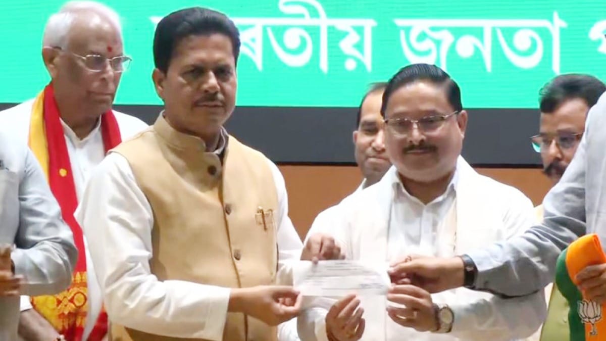 former assam congress chief bhupen borah joins bjp ahead of assembly elections