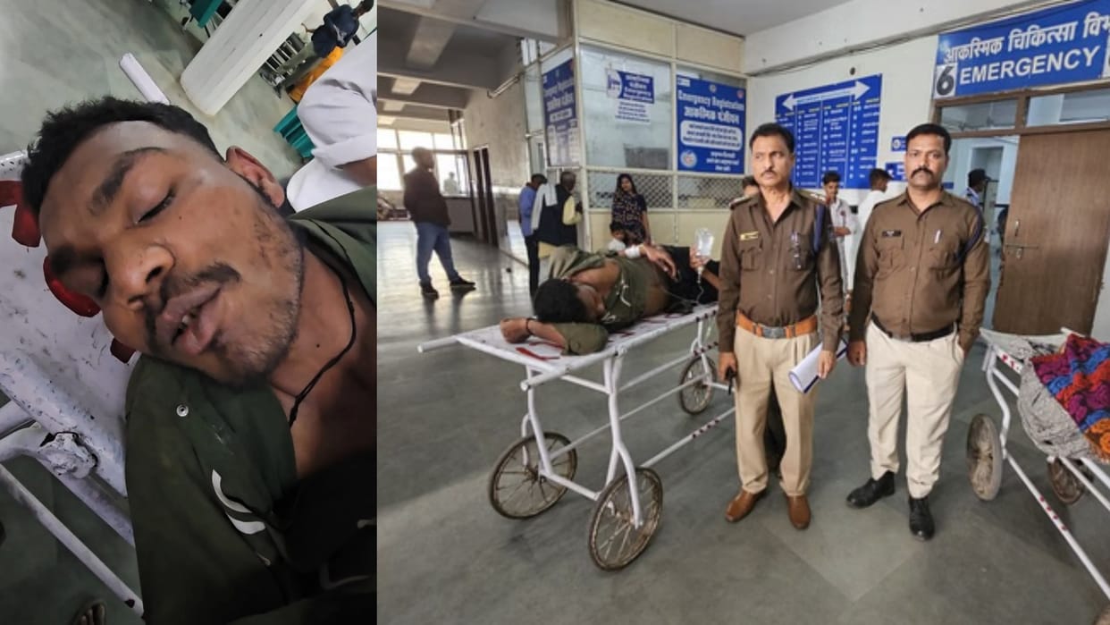 Chhatarpur News Deadly attack with an axe for not paying for liquor