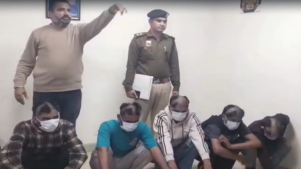 Police arrested five accused in the firing case