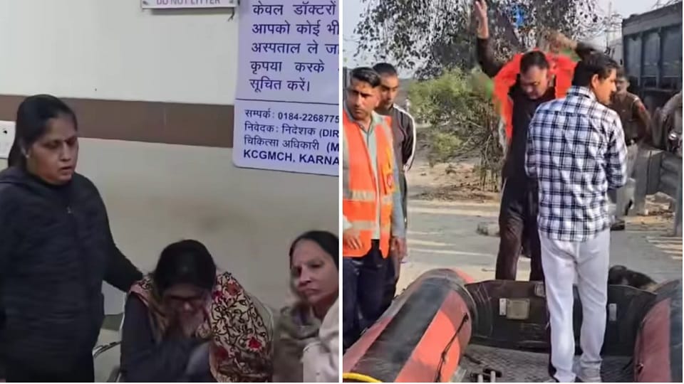 Husband jumps into canal due to domestic dispute