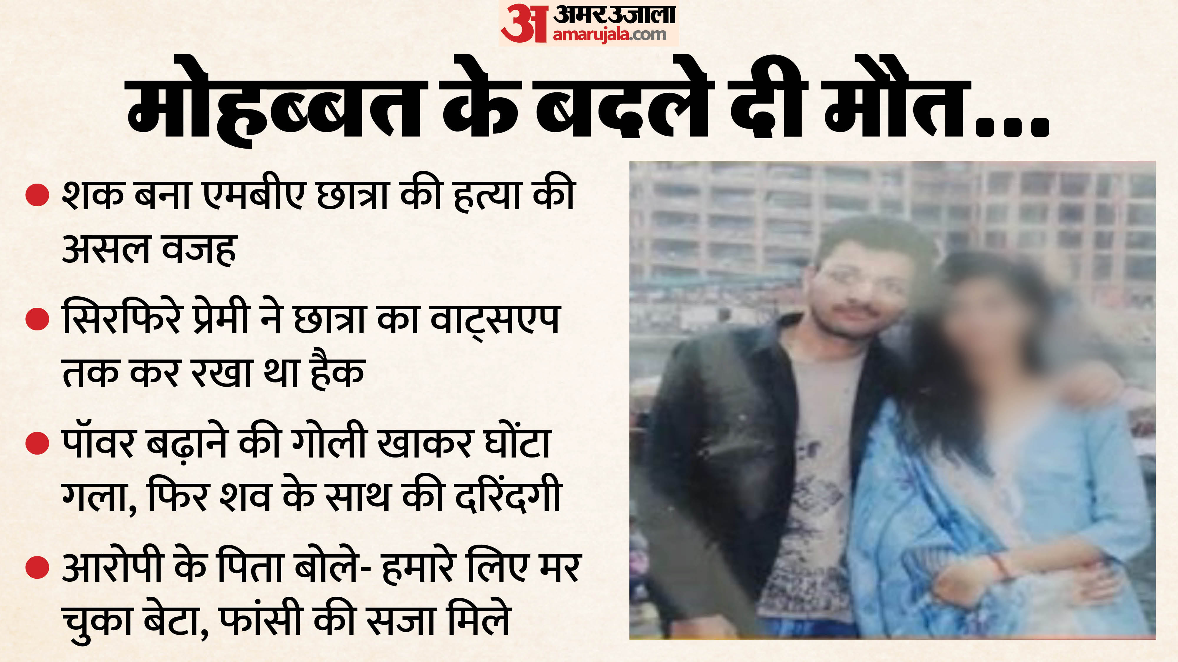 इंदौर एमबीए छात्रा हत्याकांड