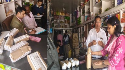 Husk oil being sold in name of mustard in Lucknow seized during raid and case was registered