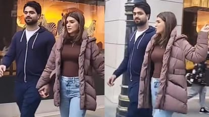 Kriti Sanon spotted with rumoured boyfriend Kabir Bahia on London streets