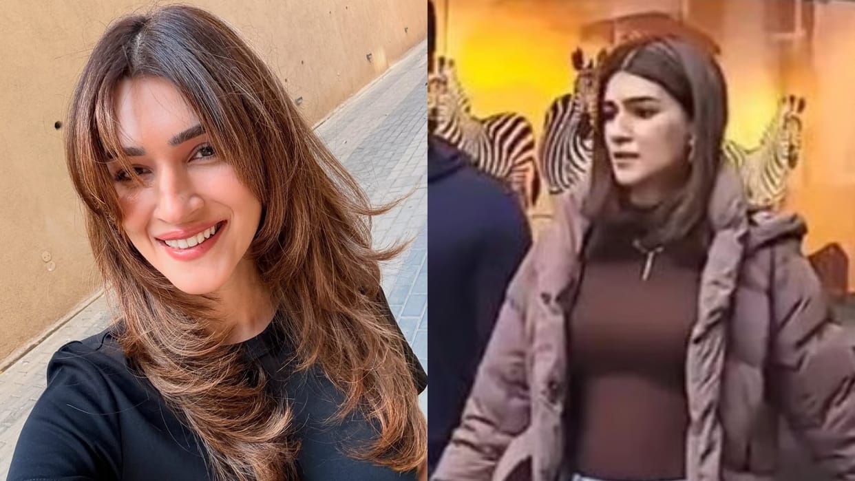 Kriti Sanon spotted with rumoured boyfriend Kabir Bahia on London streets