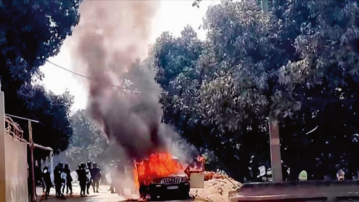 wedding procession in front of mosque sparked riot in Nepal Madhes region