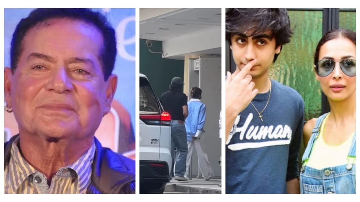Malaika Arora Son Arhaan Visit Lilavati Hospital To Check On Salman Khan's Father