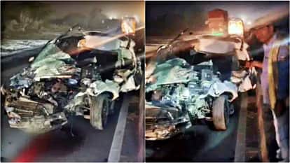 Sirohi News: Truck and car collide near Madhav University; one person killed, one seriously injured