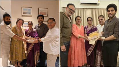 Allu Sirish Invites Pawan Kalyan And Naga Babu For His Wedding Held On 6th March With Nayanika Reddy