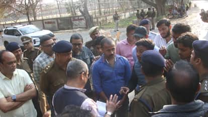 Five accused including two criminal opened fire at BHU Police FIR against 40 students in Varanasi