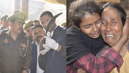 UP: In Muzaffarnagar, two daughters murdered their sleeping father, slit his throat with a sickle