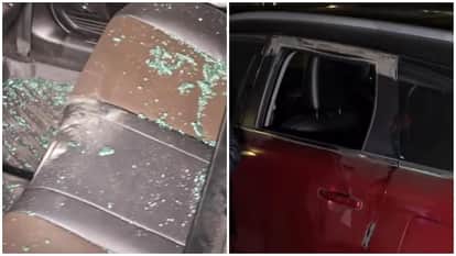 Thieves broke the windows of three cars in Karnal