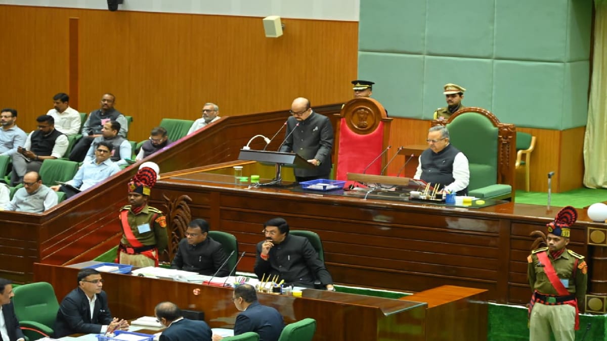 Cg Budget 2026-27:छत्तीसगढ़ विधानसभा का बजट सत्र शुरू, राज्यपाल बोले- राज्य में विकास की अपार संभावनायें - Cg Budget 2026-27: Chhattisgarh Assembly Budget Session Begins - Amar ...