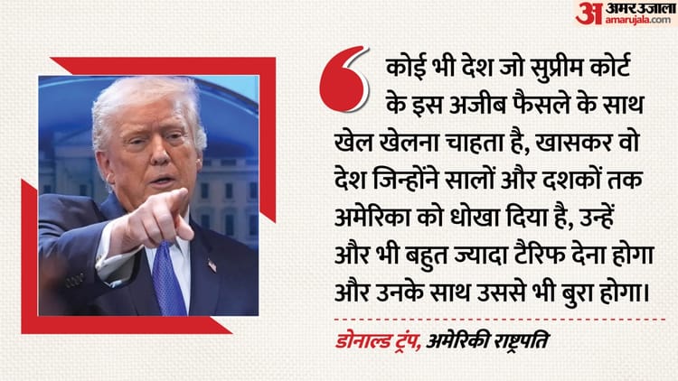 'टैरिफ से खेलोगे तो पड़ेगा महंगा': ट्रंप ने क्यों कई देशों को दी भारी शुल्क की धमकी? सुप्रीम कोर्ट पर भी बरसे