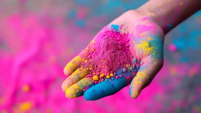 Be careful with chemical colours on Holi; doctors say they can have harmful effects on the eyes and skin