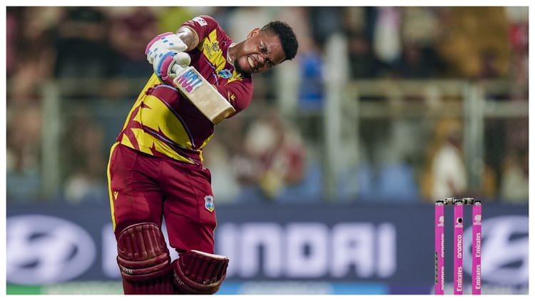 T20 World Cup: जिम्बाब्वे के खिलाफ वेस्टइंडीज की दमदार बल्लेबाजी, टी20 विश्व कप का दूसरा सर्वोच्च स्कोर बनाया