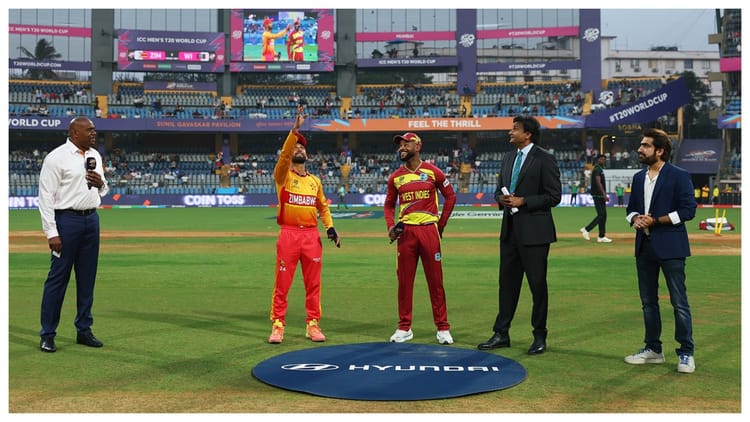 ZIM vs WI Live Score: वेस्टइंडीज को पहला झटका, ब्रैंडन किंग नौ रन बनाकर आउट; रिचर्ड को मिली सफलता