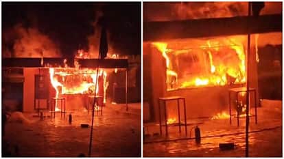 Fire breaks out in Geeta University canteen