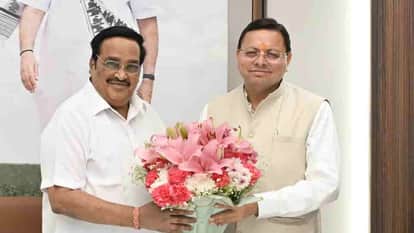 Uttarakhand  CM Dhami met Union Water Power Minister discussed preparations for Kumbh and Namami Gange