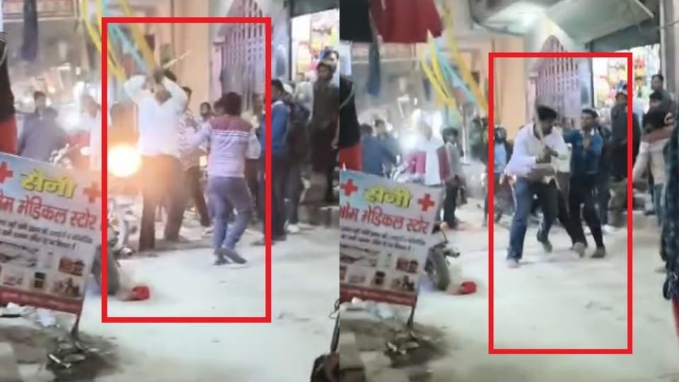 man brutally beaten with a pipe over a parking dispute
