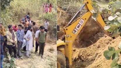 सोनभद्र में बड़ा हादसा:मिट्टी का टीला ढहने से कई दबे, तीन महिलाओं की मौत,  राहत और बचाव कार्य जारी - Three Women Dead And Many Buried Under Mound Of  Earth In Sonbhadra -