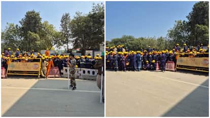 CISF fires in the air at Panipat Refinery