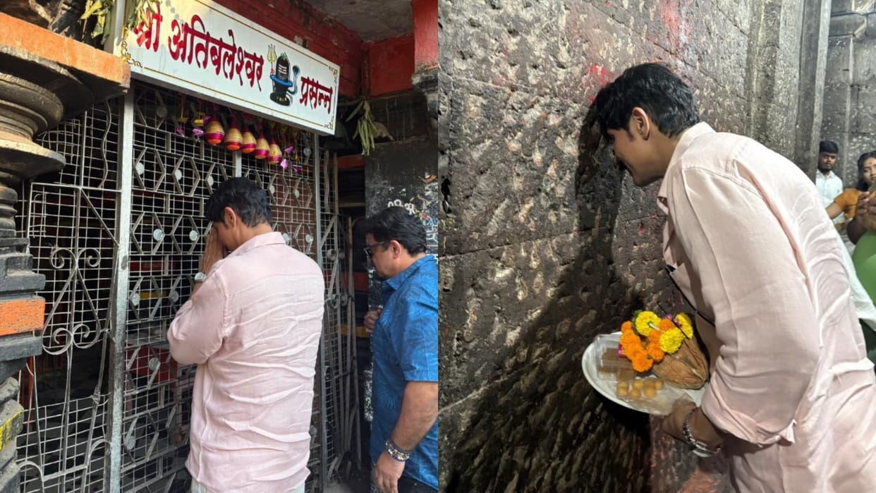 Randeep Hooda seeks blessings at Kolhapurs Mahalaxmi temple amid Eetha shoot pics goes viral