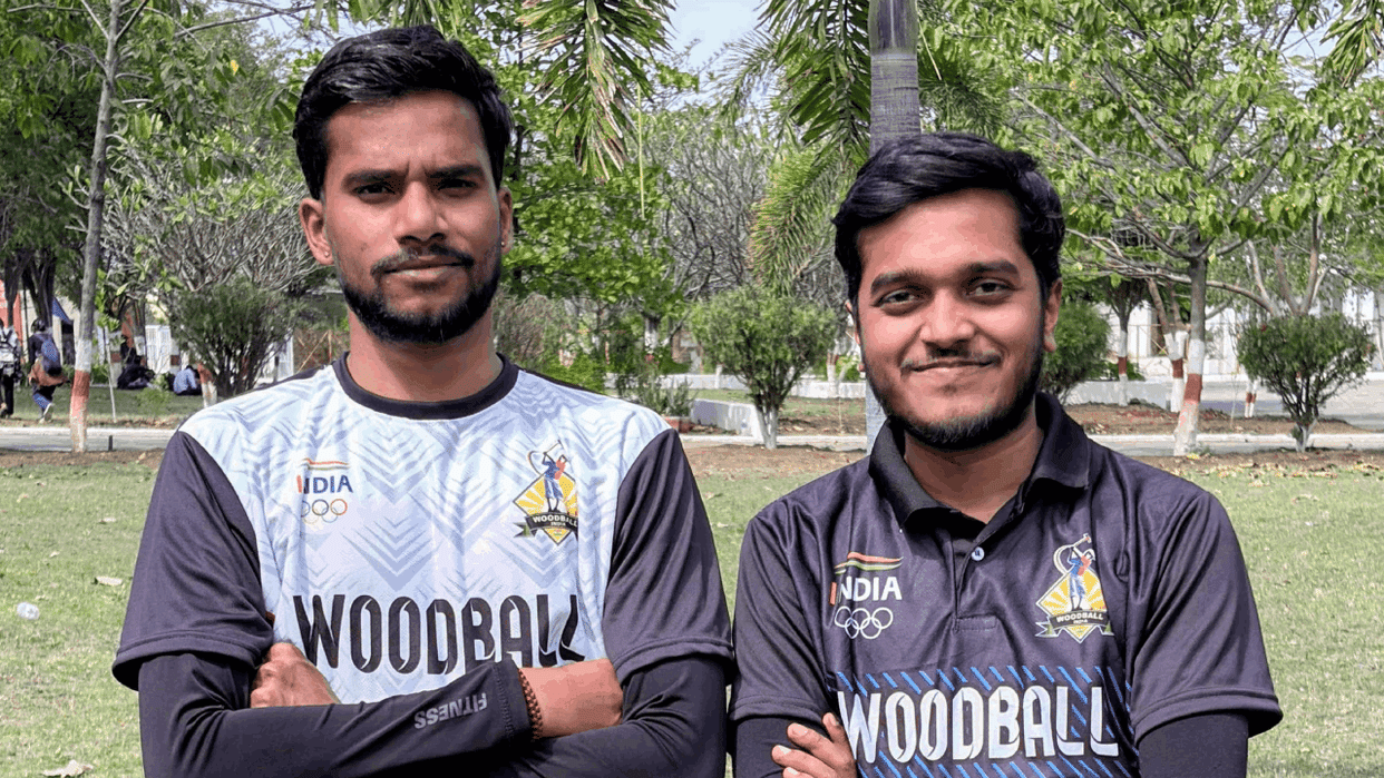 Akash and Rajat of Surguja gave important responsibility of refereeing in National Woodball Championship