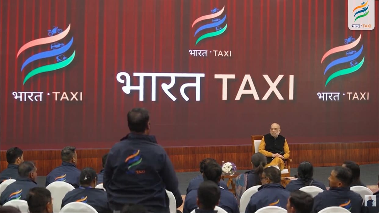 Amit Shah Announces Profit-Sharing Cooperative Model for Bharat Taxi