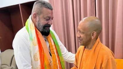 Sanjay Dutt met uttar pradesh CM Yogi Adityanath says Truly Appreciate The Blessings