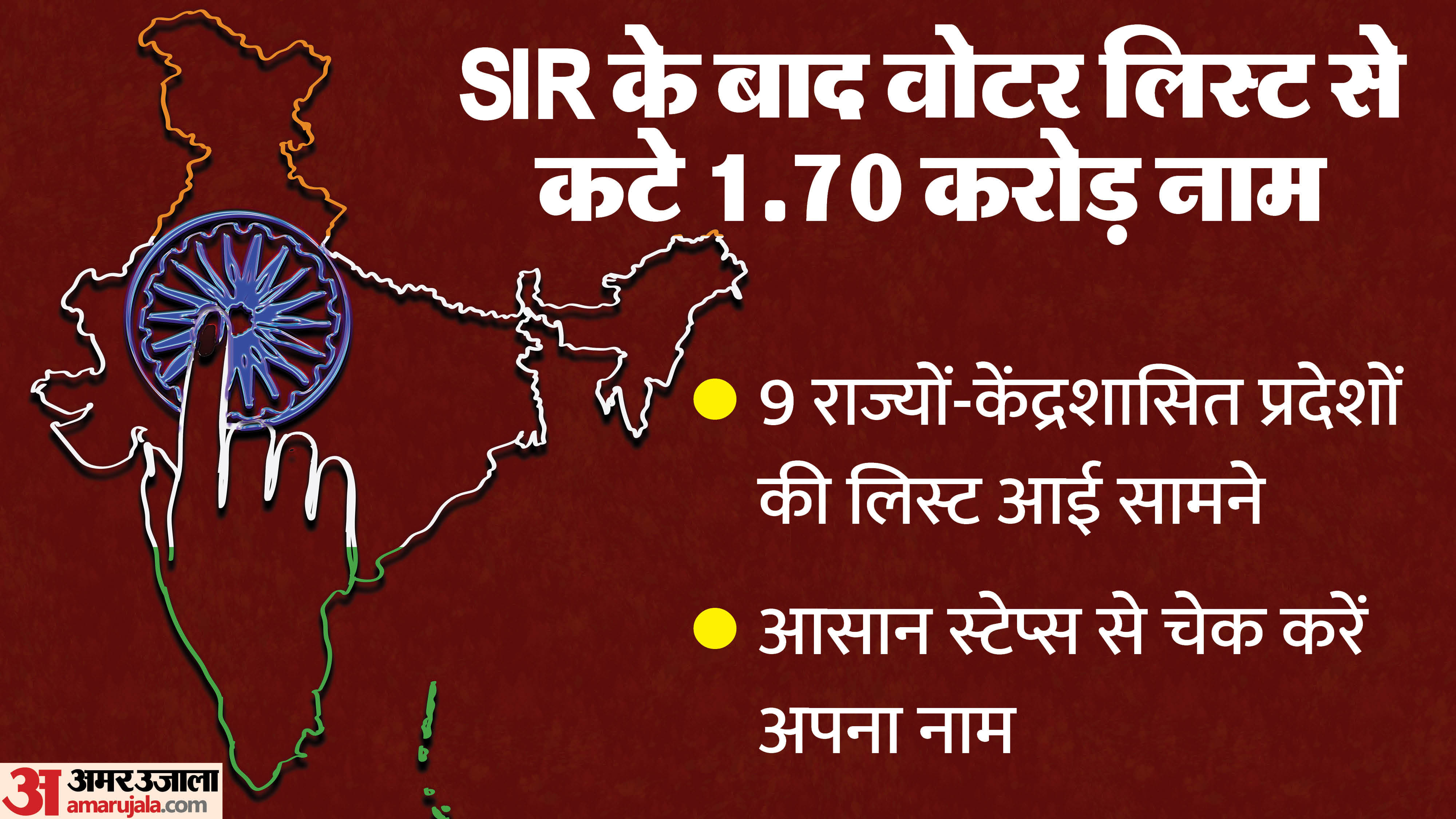 sir new voter list came out 1 crore70 lakh voters reduced in list how to check name in new voter list