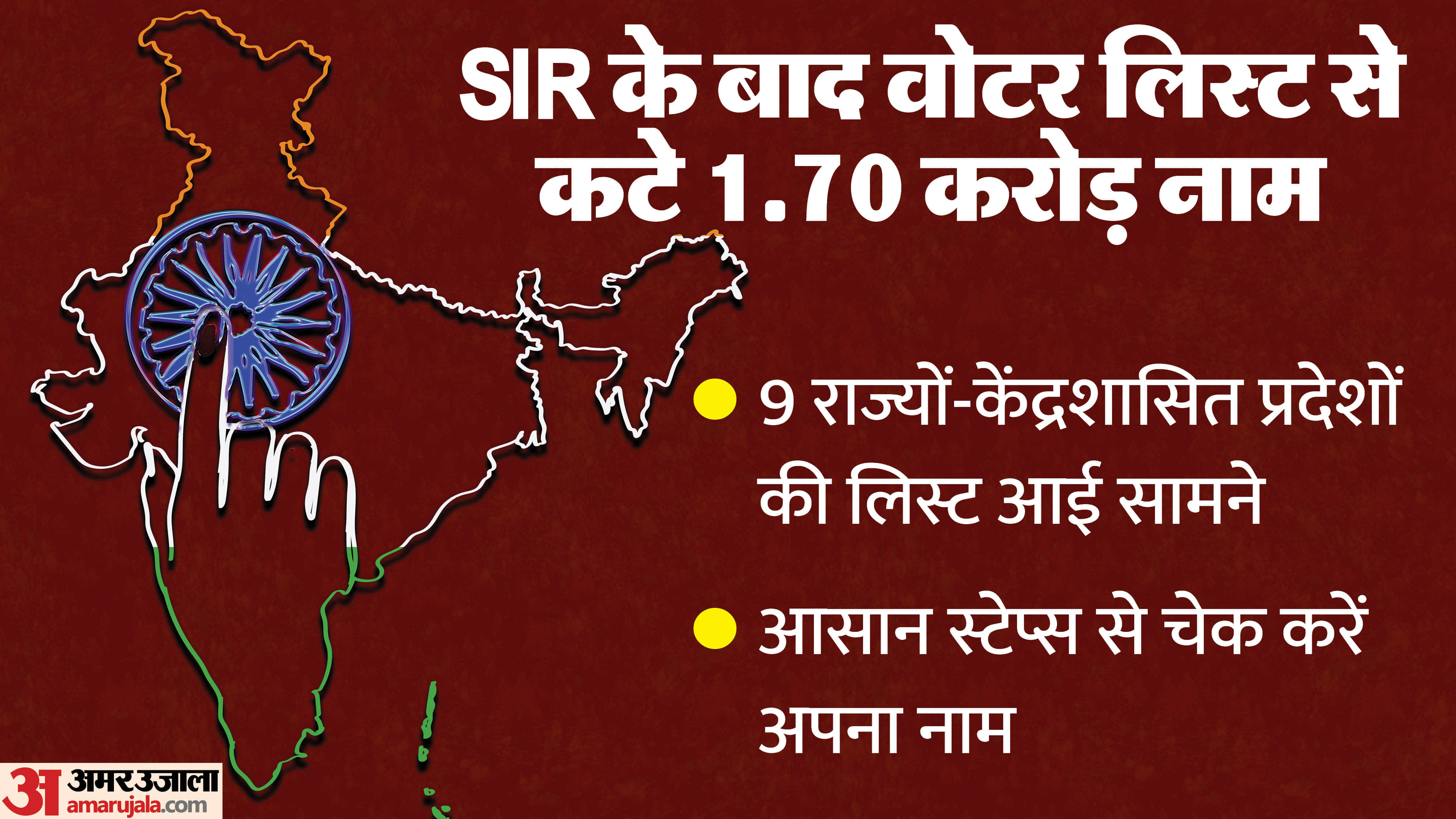 sir new voter list came out 1 crore70 lakh voters reduced in list how to check name in new voter list