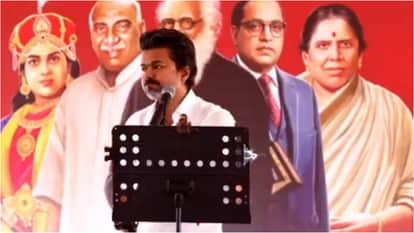 TVK leader and actor Vijay gets emotional on stage and says I share a sensitive connect with the Tamil people