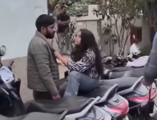 video of woman publicly slapping her boyfriend gone viral on social media