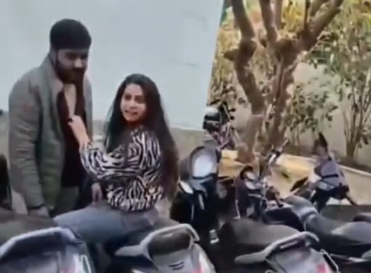 video of woman publicly slapping her boyfriend gone viral on social media