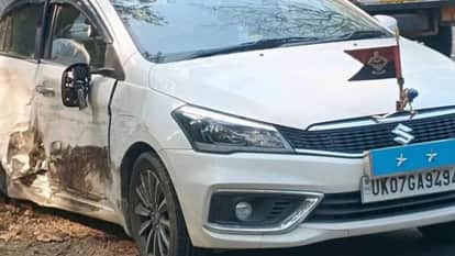 IG Anant Shankar Takwale vehicle met with an accident Rishikesh Uttarakhand news