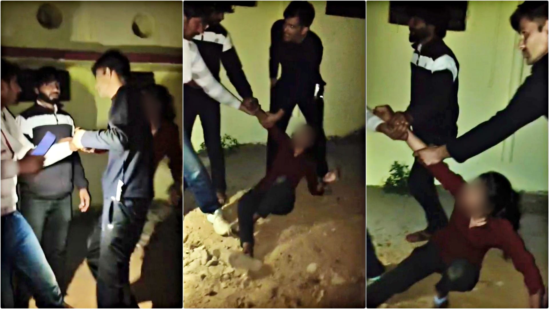 दो कांस्टेबल लड़की को उठाकर ले गए थाने