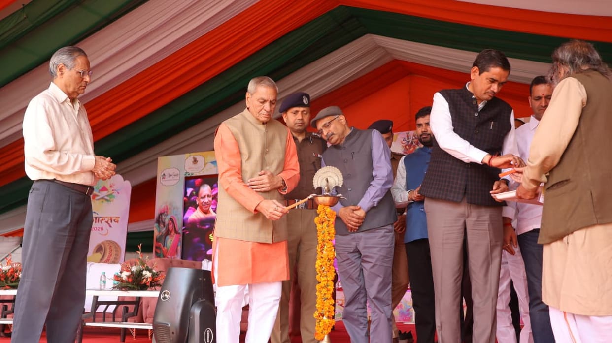 Rangotsav 2026 Formally Begins in Barsana with Ceremonial Lamp Lighting
