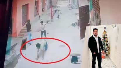 A young man was brutally murdered in Luksar; incident was captured on CCTV