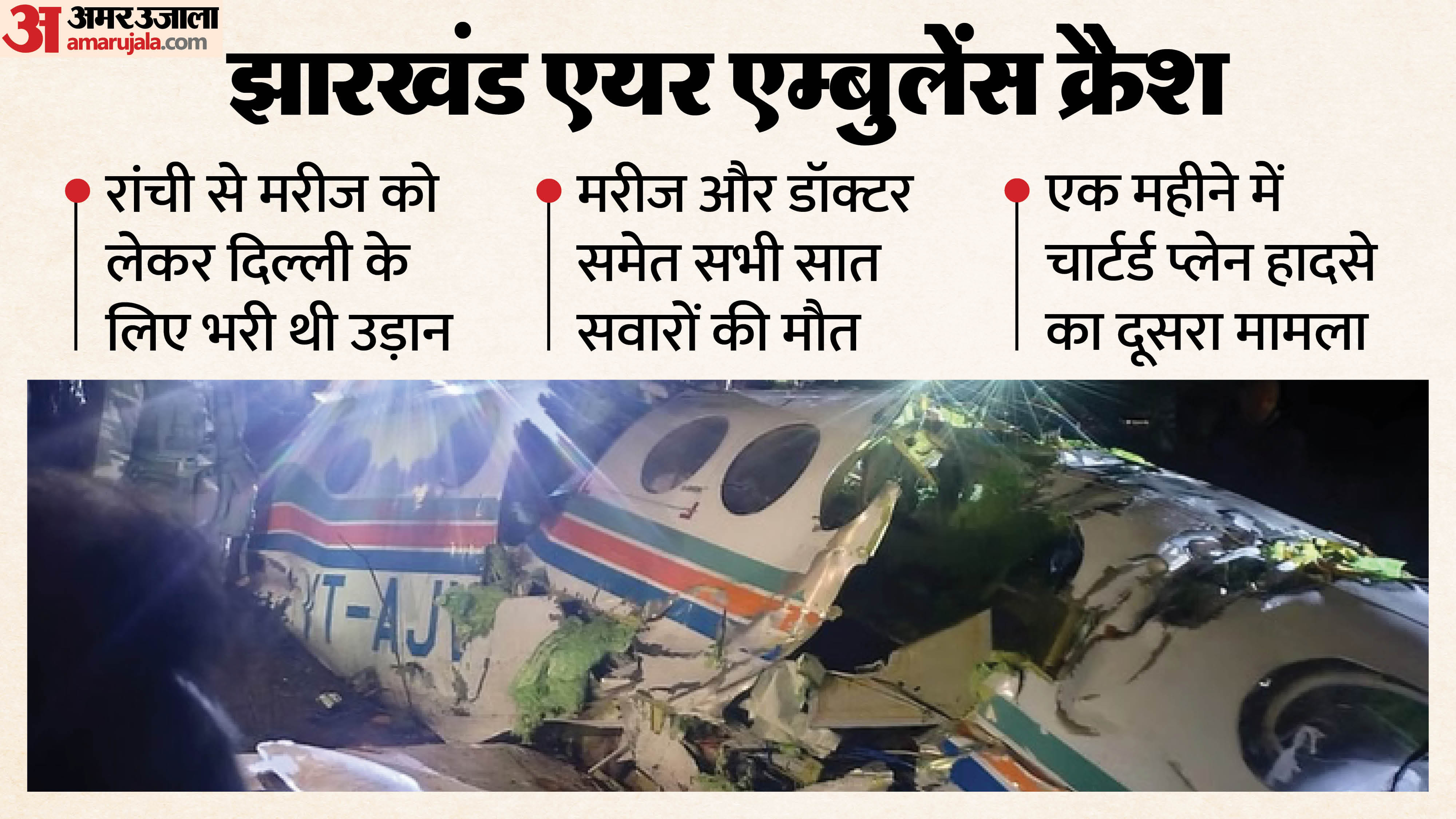 एयर एंबुलेंस क्रैश