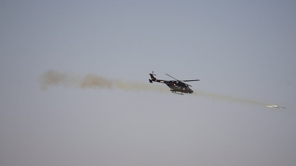 Indian Army Khadga Corps conducts war exercise