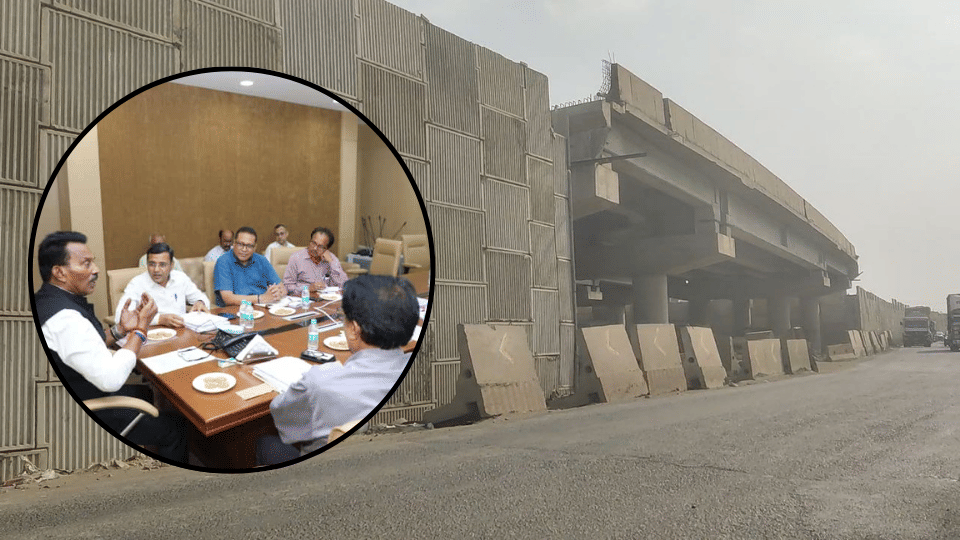 Indore News Arjun Baroda Flyover Indore-Dewas Bypass