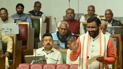 Haryana Budget Session Congress adjournment motion HPSC HSSC discussion today all update