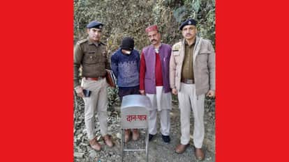 Shimla News Accused arrested in Chota Shimla temple donation box theft case donation box and cash recovered