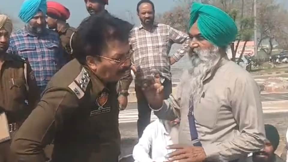 Farmers going to Dharam Yudh Morcha arrested in Samana
