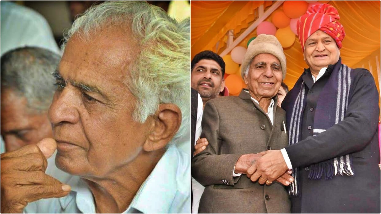 Sriganganagar News: Former Sangadia MLA Hetram Beniwal passes away, prominent figure in farmer-labor movements