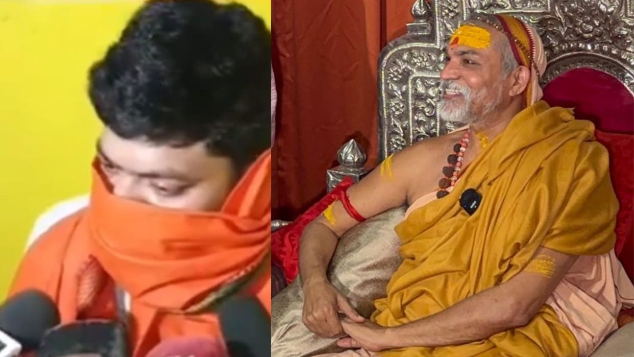 Ramashankar accused Ashutosh Pandey of pressuring him to implicate Swami Avimukteshwarananda in varanasi