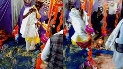 Groom from wedding venue funny video goes viral on social media