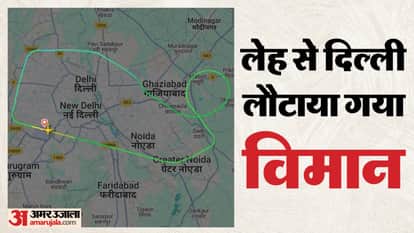 Delhi Emergency landing Spicejet flight Sparks seen Leh-bound flight landed safely after takeoff know updates