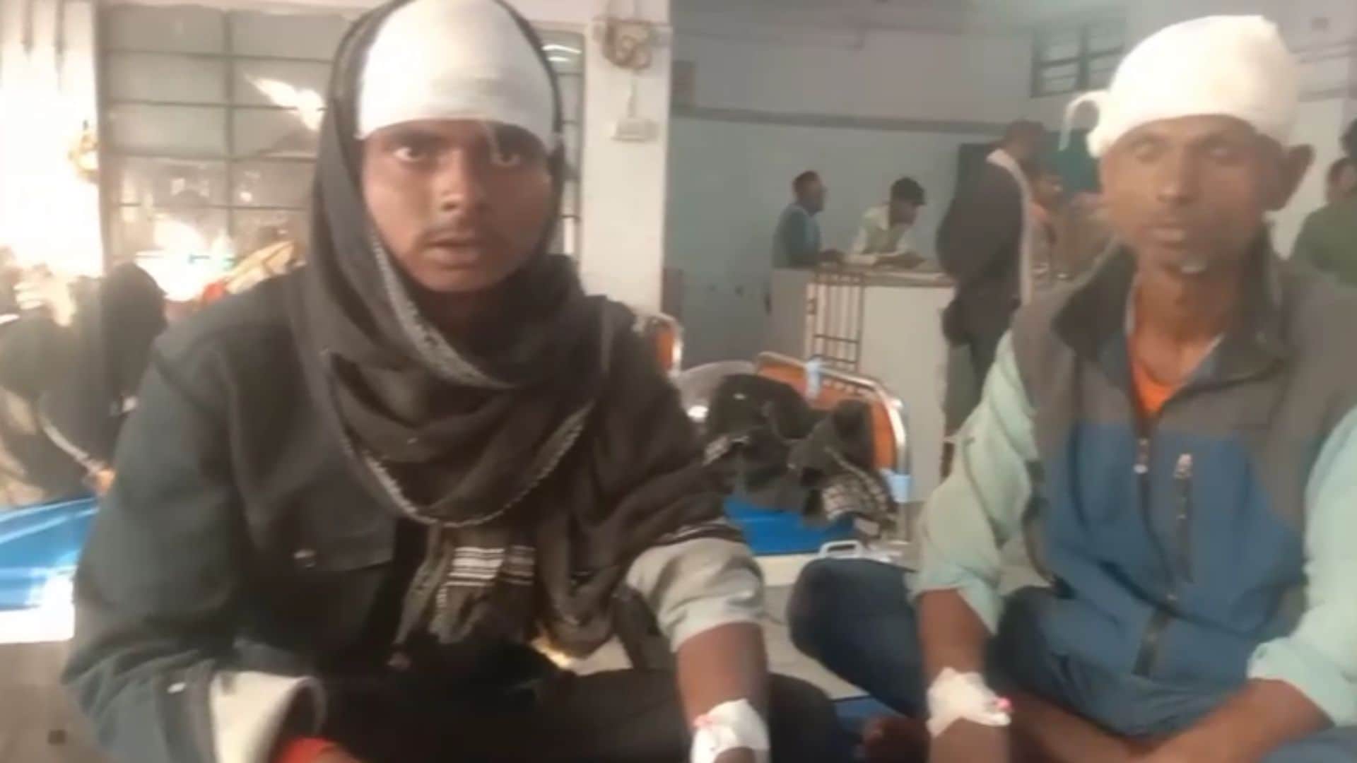 तलवारबाजी में घायल युवक